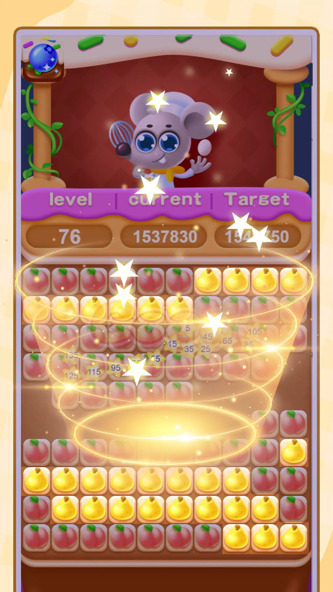 Shiny fruit elimination Tangkapan skrin 2