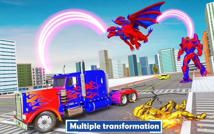 Dragon Robot Truck Transform应用截图第2张