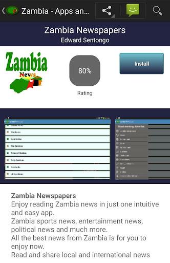 Zambia apps Скриншот 2