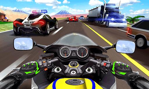 Moto Bike Highway Traffic Race Ekran Görüntüsü 3