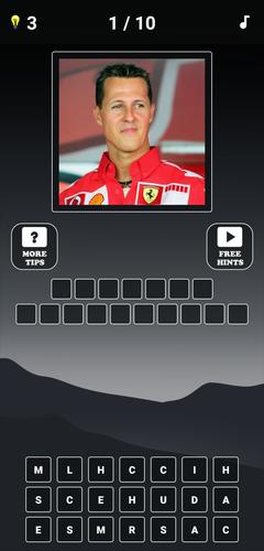 Formula 1:Guess F1 Driver Quiz Screenshot 2