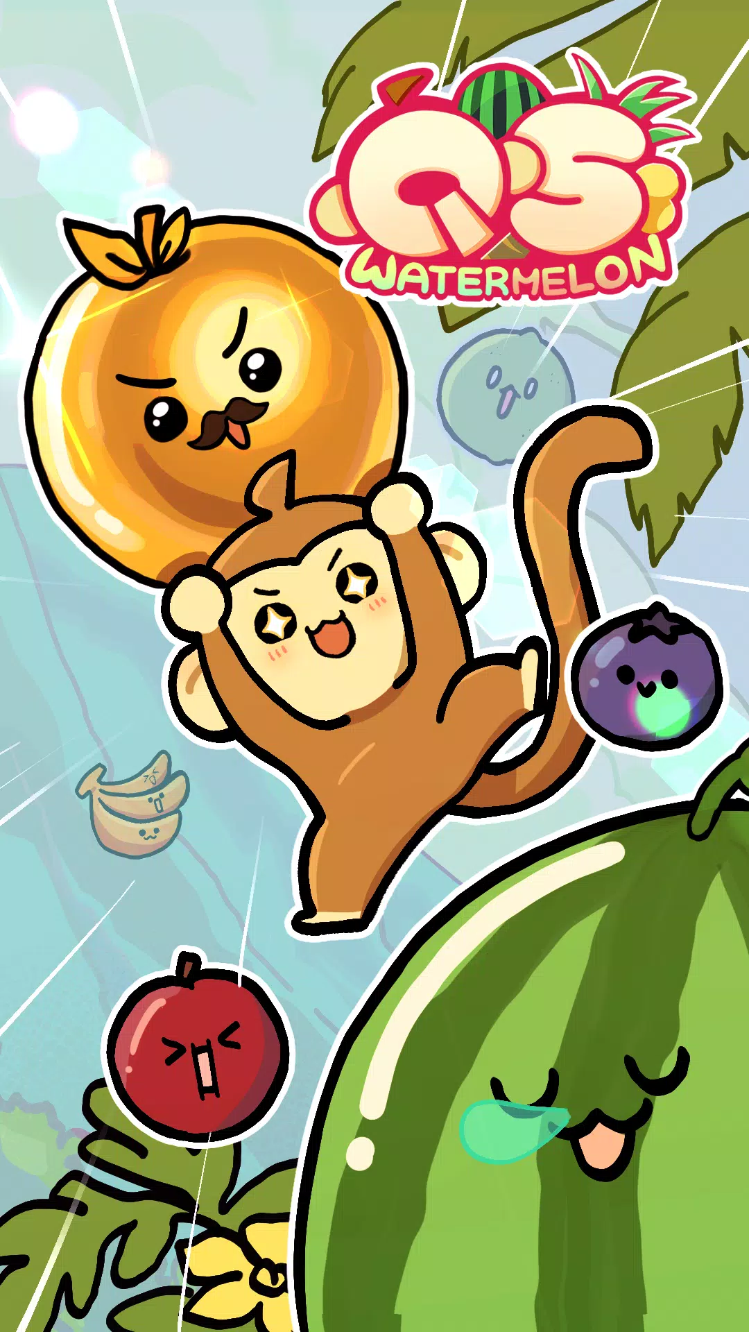 Schermata QS Monkey Land : Fruit Merge 1