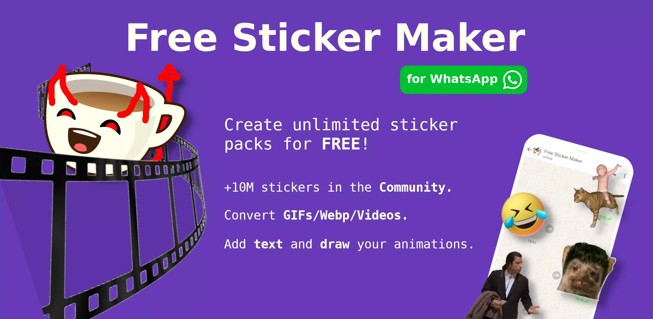 Animated Sticker Maker (FSM)應用截圖第1張