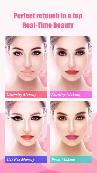 InstaBeauty: Makeup Selfie Cam スクリーンショット 1