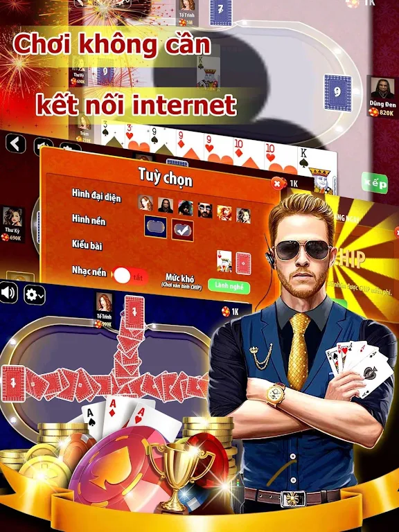 Bài sâm lốc offline - sam loc offline - xâm lốc 스크린샷 2