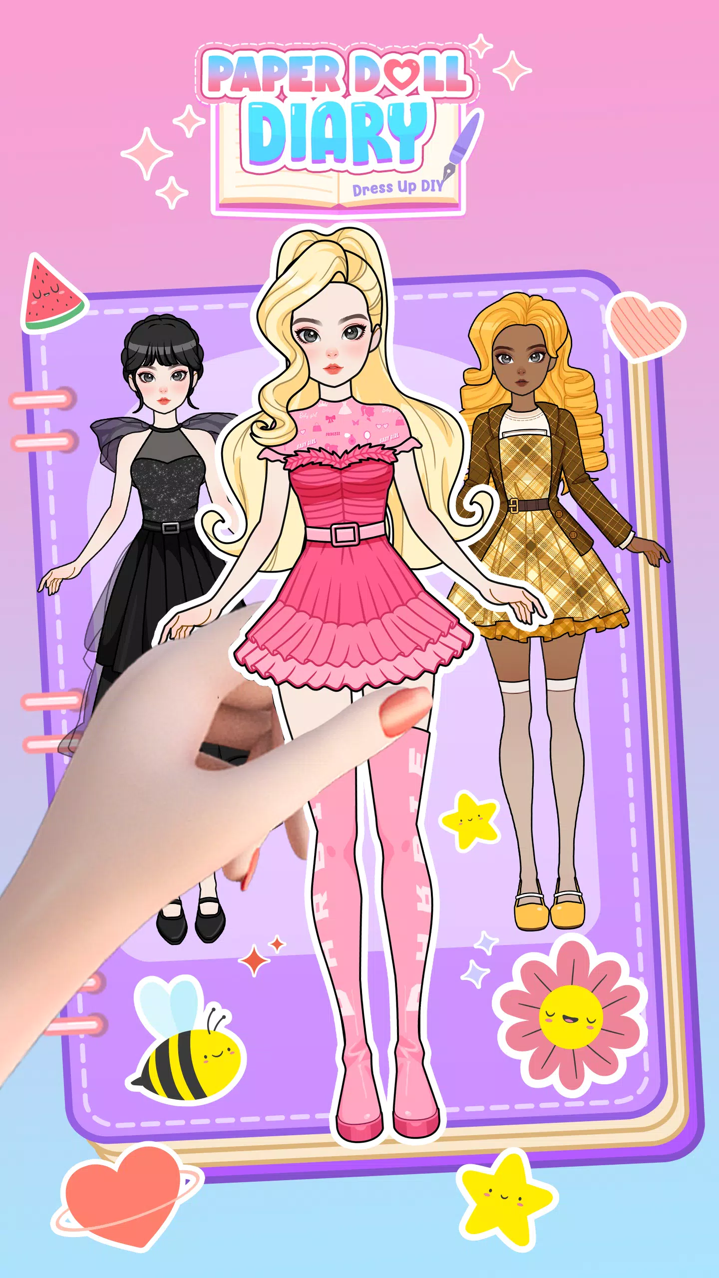 Paper Doll Diary: Dress Up DIY应用截图第1张