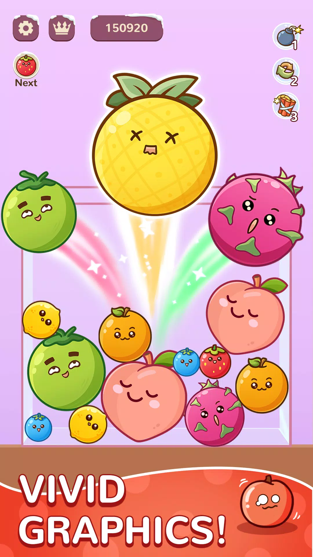 Fruit Drop Master ဖန်သားပြင်ဓာတ်ပုံ 3