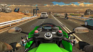 Racing In Moto: Traffic Race Скриншот 1