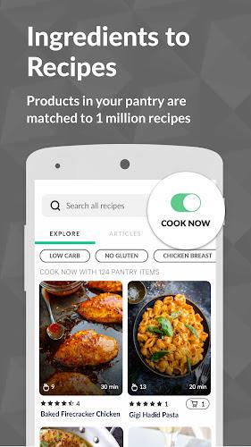 Cooklist: Pantry & Cooking App Ảnh chụp màn hình 2