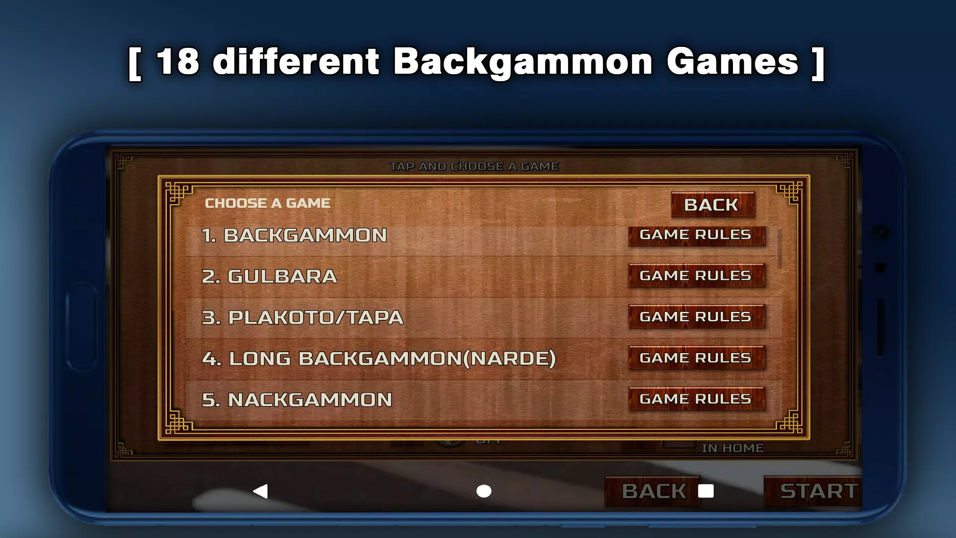 Backgammon Games : +18 Captura de pantalla 2