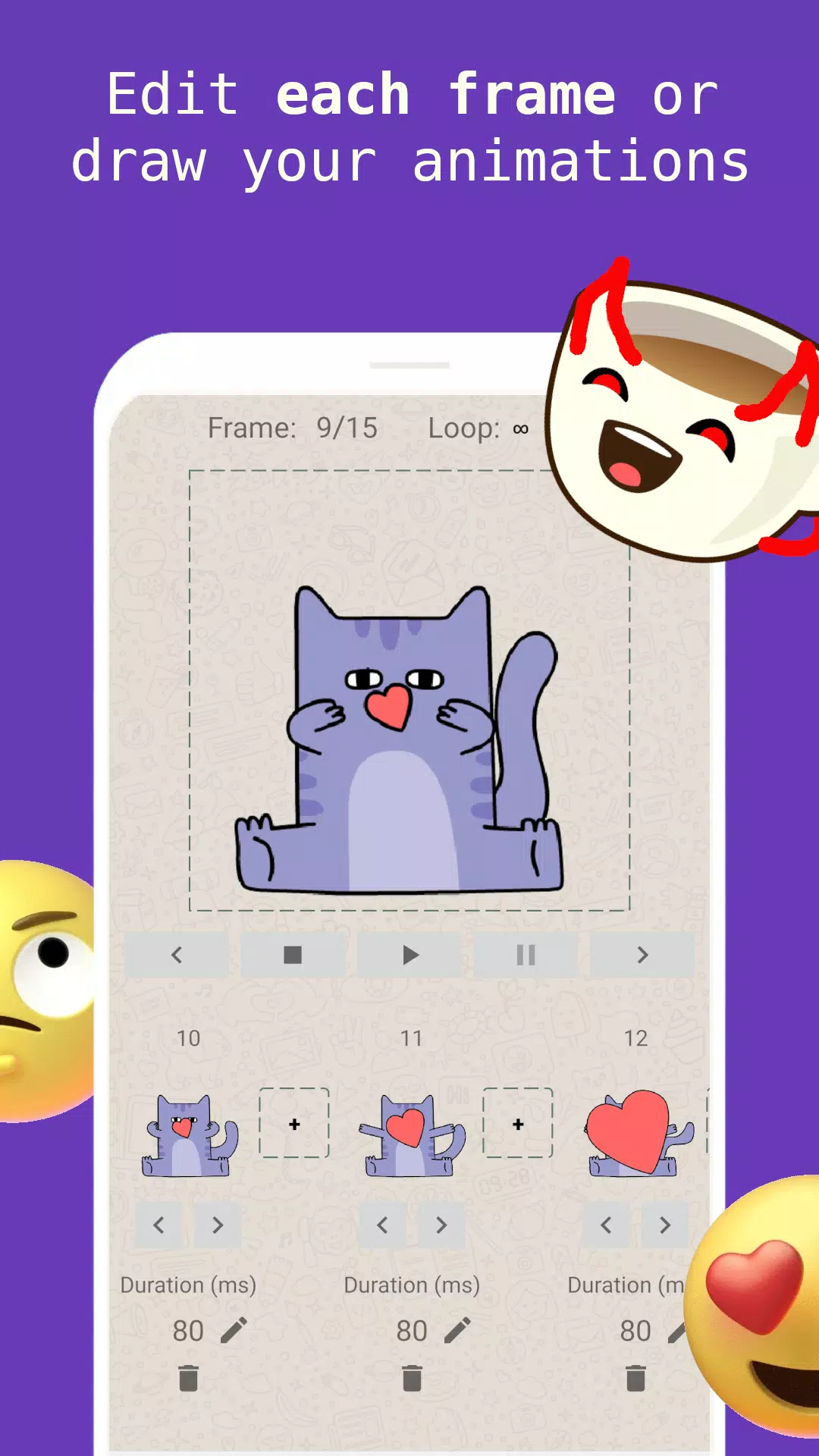 Animated Sticker Maker (FSM)應用截圖第3張