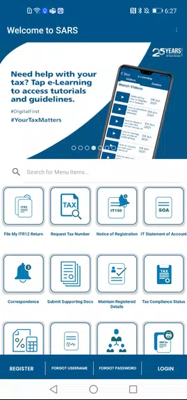 SARS Mobile eFiling ภาพหน้าจอ 4