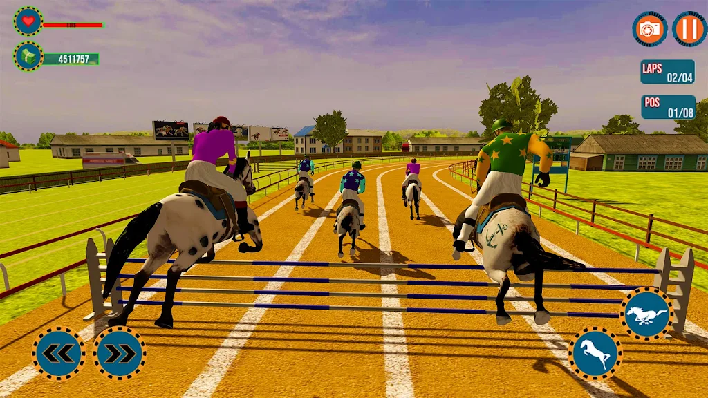 Horse Riding:Horse Racing Game Captura de tela 3