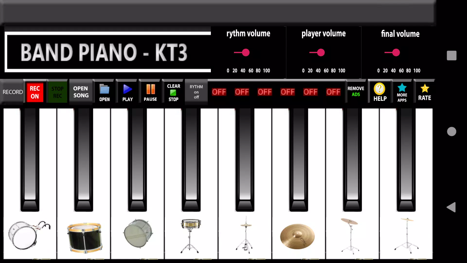 Band piano Captura de tela 4
