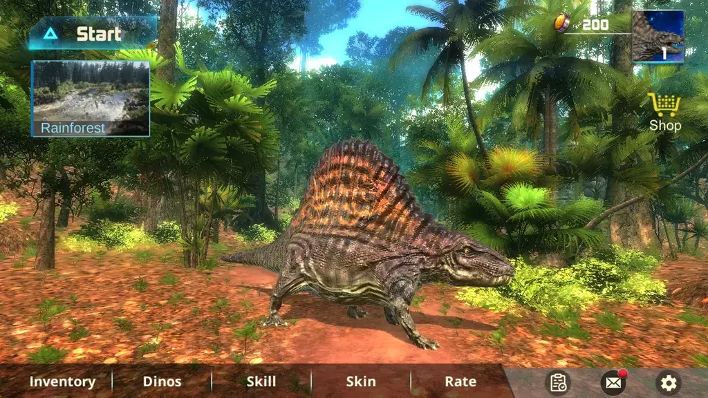 Dimetrodon Simulator Tangkapan skrin 1