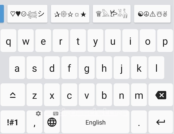 Fonts Font Keyboard for Emoji Symbols & Kaomoji Ekran Görüntüsü 4