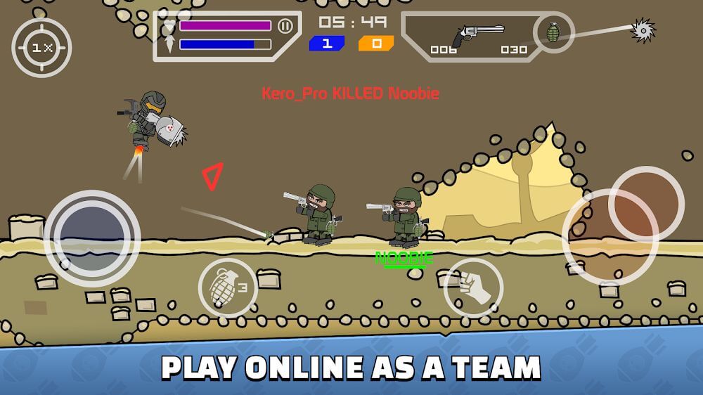 Mini Militia - War.io Screenshot 2