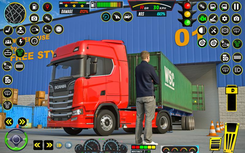 Cargo Truck Driving Game 2024應用截圖第1張