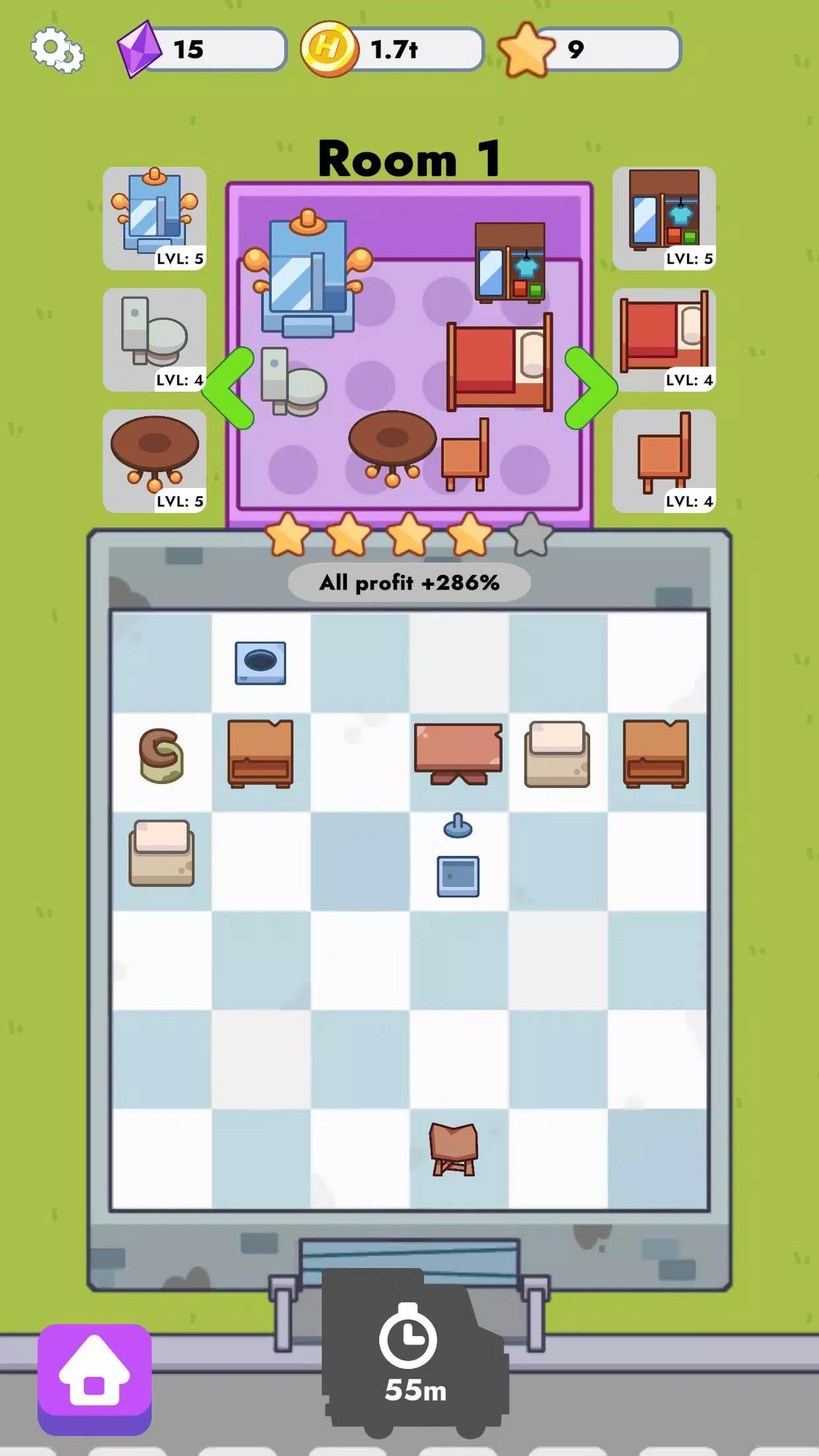 Royal Hotel: idle game应用截图第3张