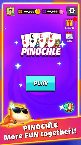 Pinochle - Trickster Cards 스크린샷 2
