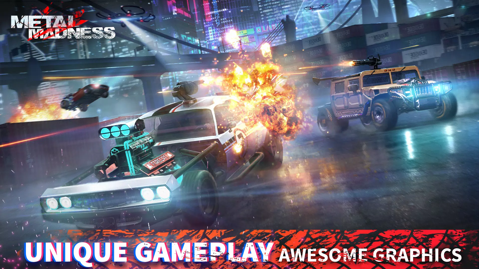 METAL MADNESS PvP: Car Shooter স্ক্রিনশট 2