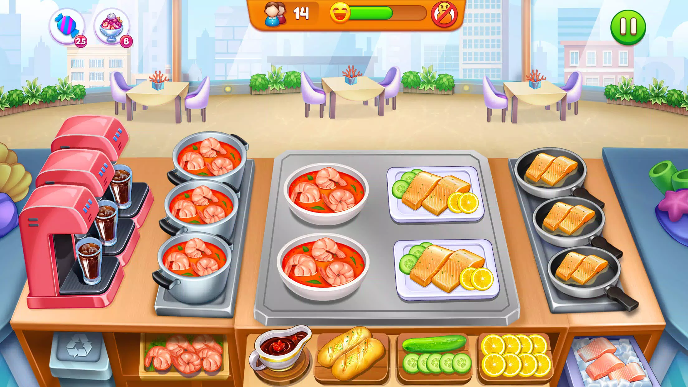 Cooking Restaurant Food Games Capture d'écran 1