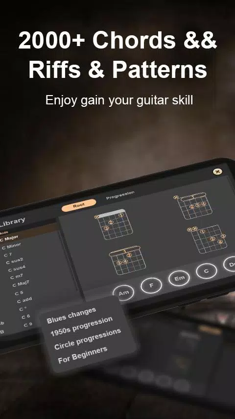 Real Guitar - Tabs and chords! Tangkapan skrin 4