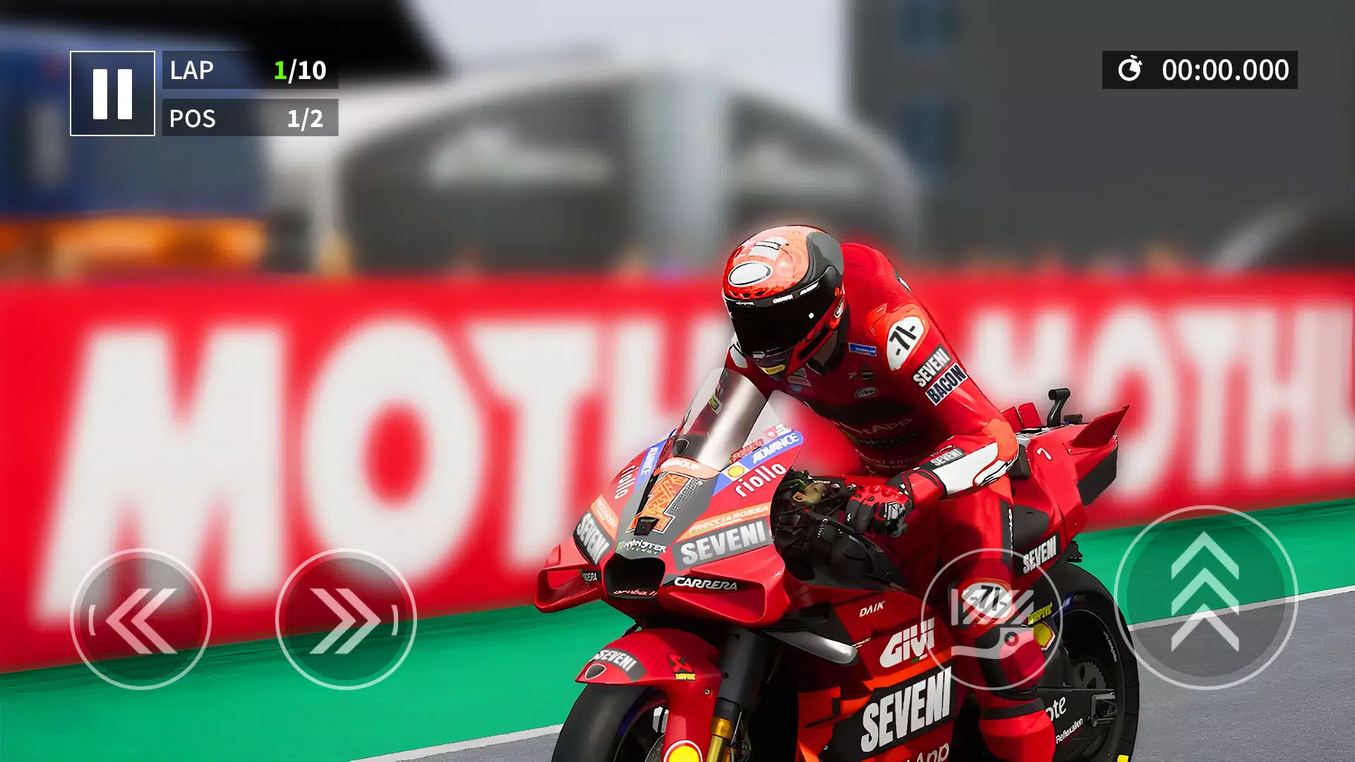 Schermata MotoGP Rider: Bike Racing 1