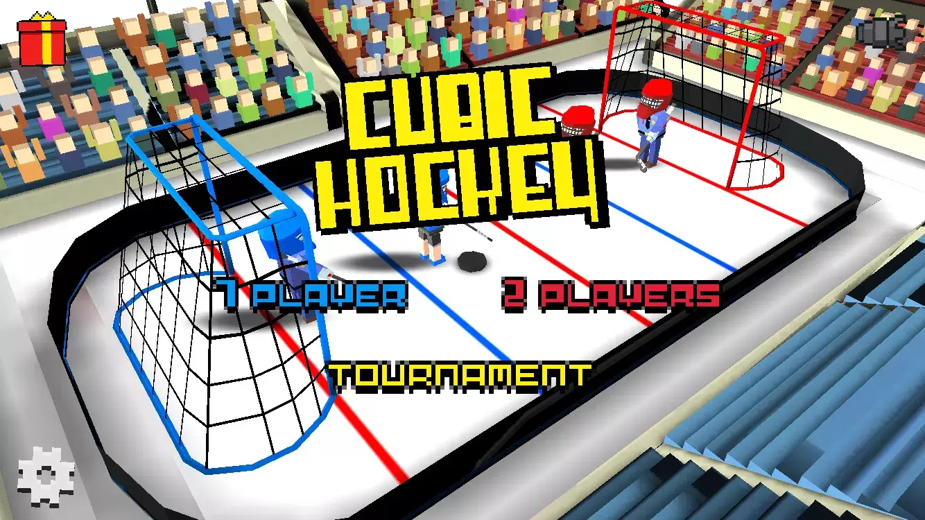 Cubic Hockey 3D スクリーンショット 1