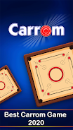 Carrom Board Game 스크린샷 1