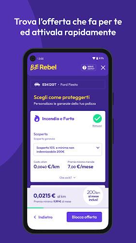 BeRebel - Assicurazione Auto Ekran Görüntüsü 3