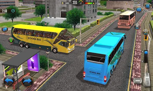 Offroad School Bus Drive Games スクリーンショット 2