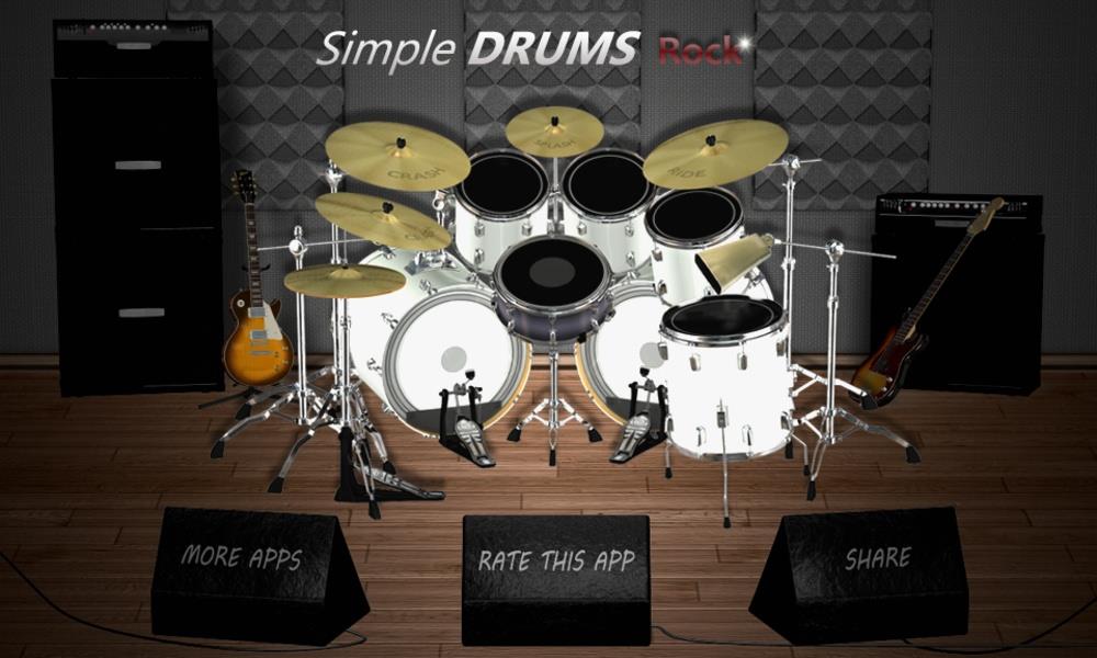 Simple Drums Rock - Drum Set 스크린샷 1