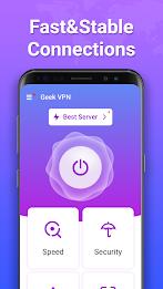 Geek VPN: Fast & Stable Proxy應用截圖第1張