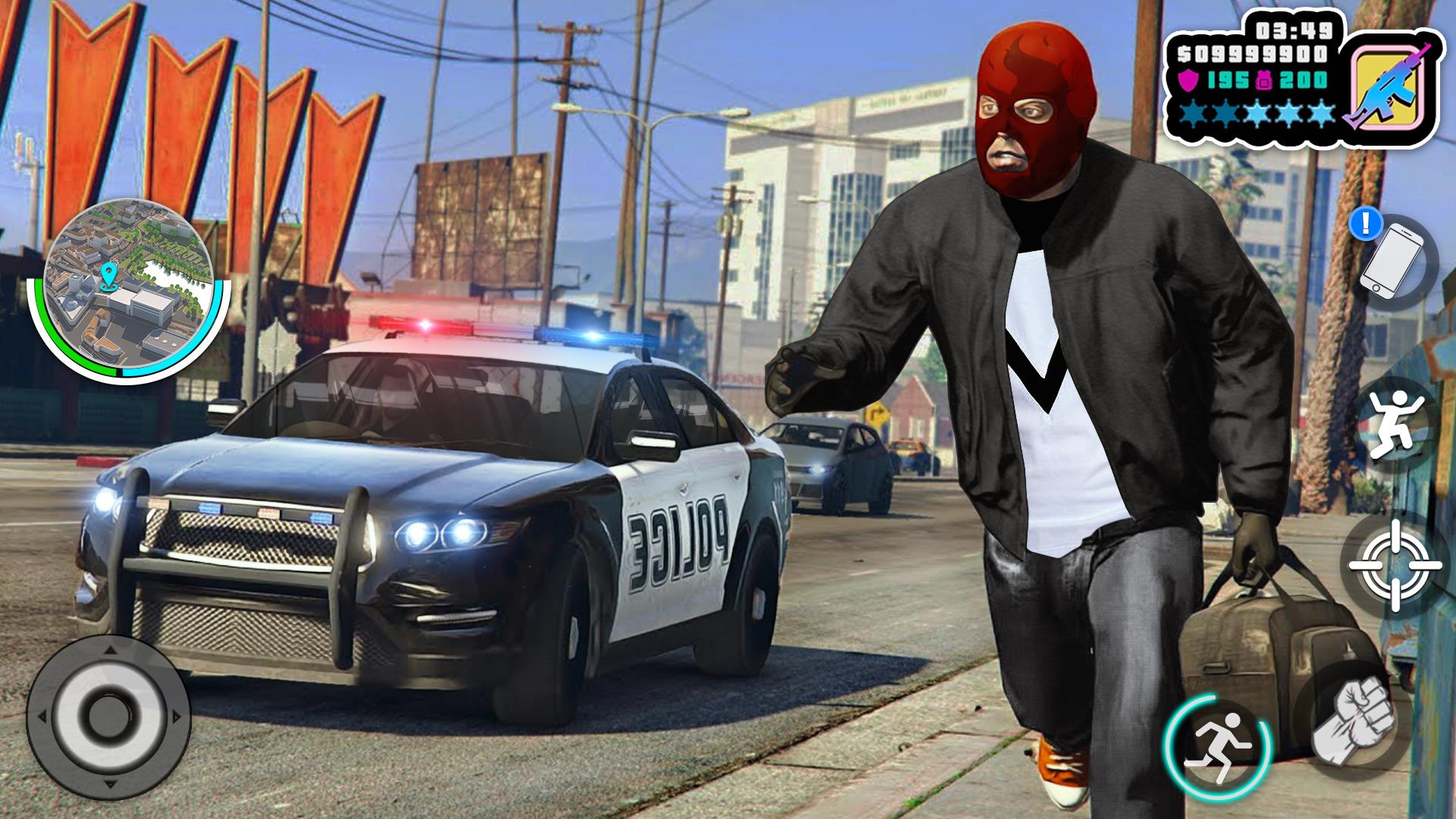 Schermata Gangster Theft Crime Simulator 2