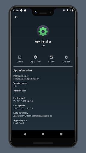 Apk Installer Lite (Package Manager) Screenshot 2