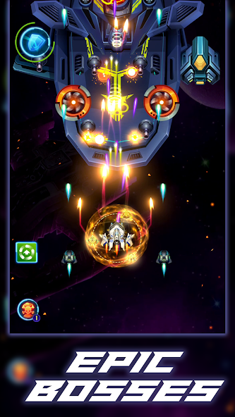 Galaxy Squad: Space Shooter Mod Screenshot 1