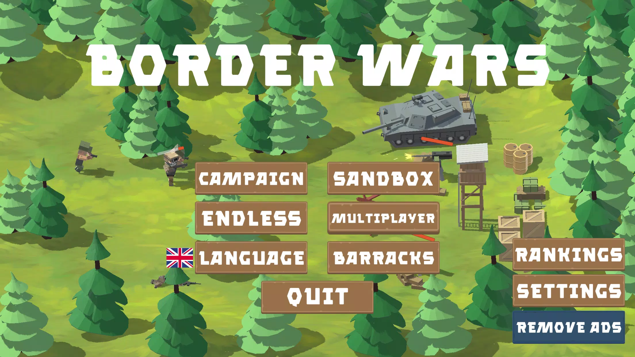Border Wars Captura de tela 1