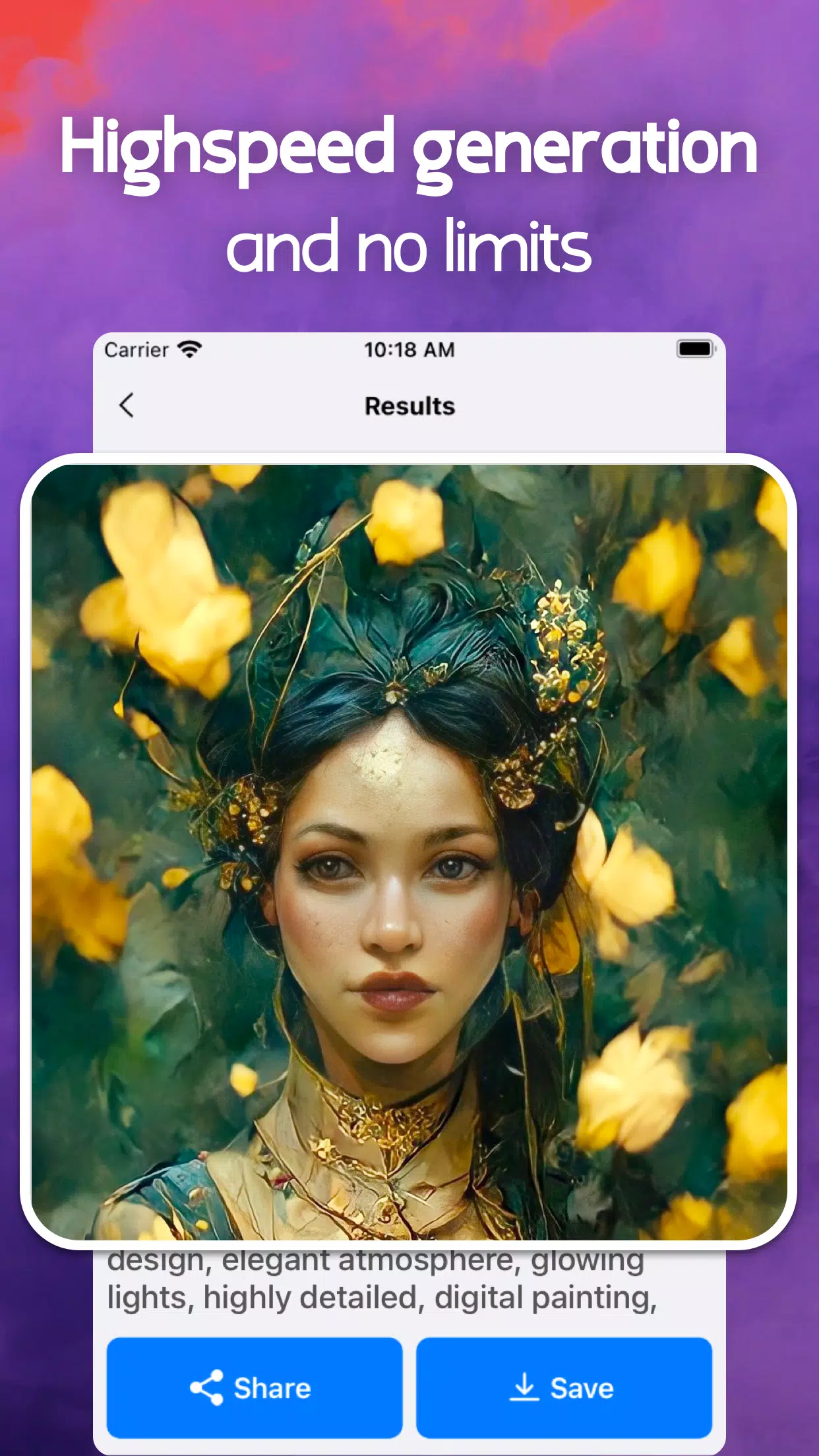 AI Generated Art Generator应用截图第4张