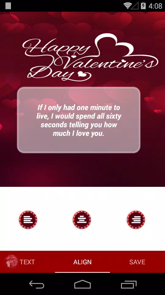 Valentine Greeting Card 2019 Captura de tela 4