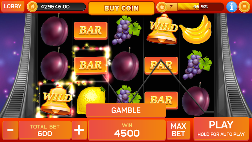 Texas Casino Slot Machine Screenshot 1