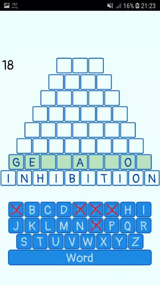 Words Pyramid Скриншот 1