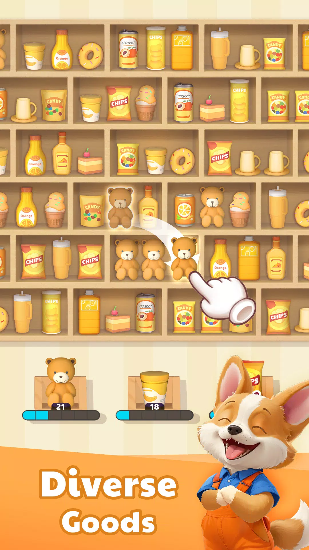 3D Goods Store: Sorting Games Скриншот 2