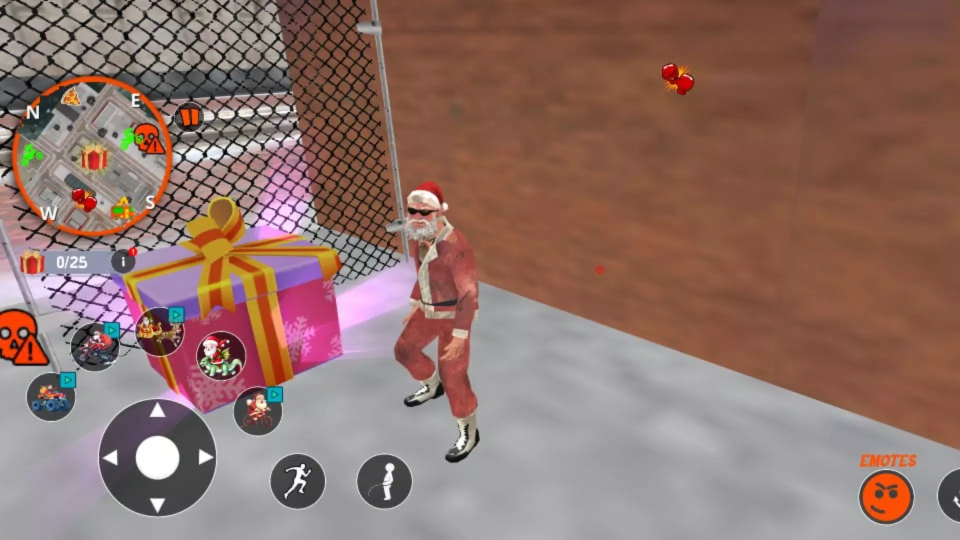 Gangster Santa Openworld Game Captura de pantalla 1