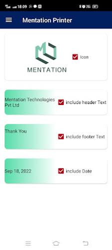 Mentation Printer Tangkapan skrin 2