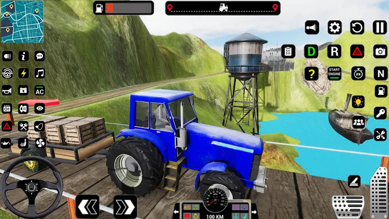 Tractor Trolly Driving Games Screenshot 2