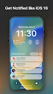 ios 16 lock screen 2023 Captura de pantalla 2