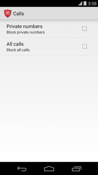 Calls Blacklist ภาพหน้าจอ 2
