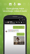 The Text Messenger App Capture d'écran 4