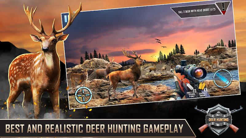 Deer Hunting Simulator Games Скриншот 1